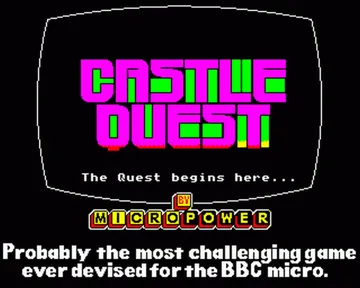 Castle Quest (19xx)(Micro Power) screen shot title